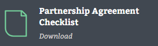 Partnership Agreement Checklist